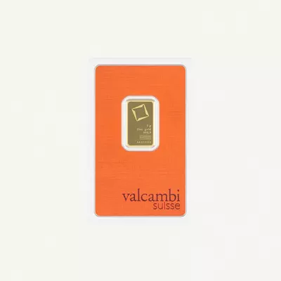 Valcambi Suisse 5g 24K (999.9) Pure Minted Gold Bar-3
