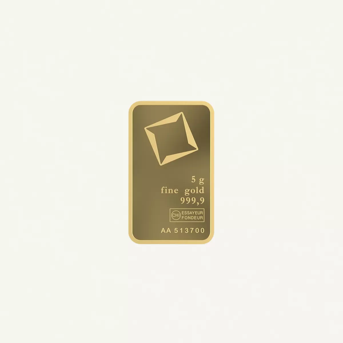 Valcambi Suisse 5g 24K (999.9) Pure Minted Gold Bar-1-1