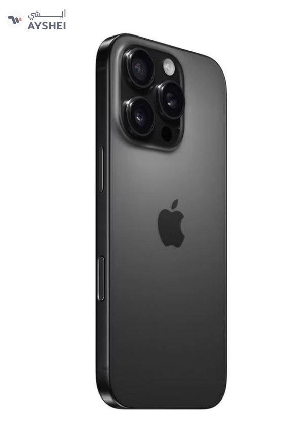 Apple iPhone 16 Pro Max 256GB Black Titanium 5G With FaceTime - Middle East Version