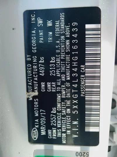 Kia optima 2017 Model perfect Condition Smoothly Drive Ready for Registration-14