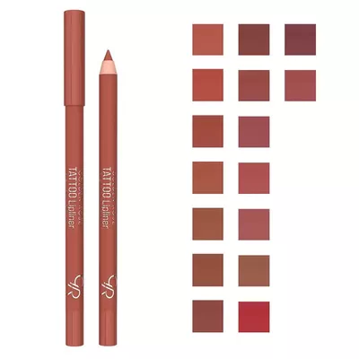 GOLDEN ROSE TATTOO LIPLINER NO:208 MAHOGANY-1