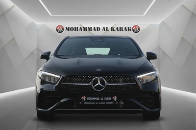 MERCEDES BENZ A200 2025 - GCC - GARGASH WARRANTY - LOW MILEAGE - FULLY LOAD - AMAZING CONDITION-0