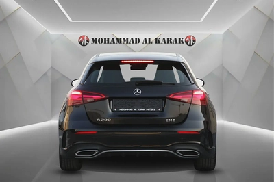 MERCEDES BENZ A200 2025 - GCC - GARGASH WARRANTY - LOW MILEAGE - FULLY LOAD - AMAZING CONDITION-3