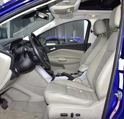 Ford Escape SE ( 2014 Model ) in Blue Color GCC Specs-2