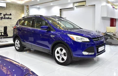 Ford Escape SE ( 2014 Model ) in Blue Color GCC Specs-3
