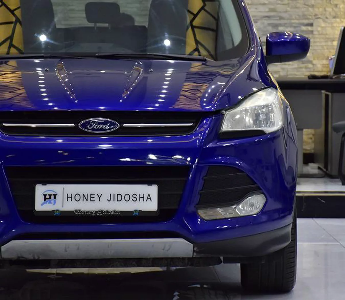 Ford Escape SE ( 2014 Model ) in Blue Color GCC Specs-10-10