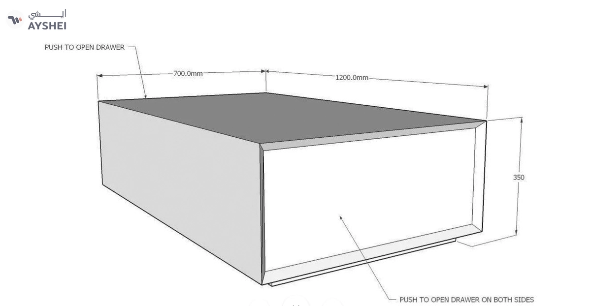 Klaus Coffee Table Model B-3-3