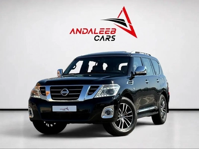 AED 2,170 P.M | 0% DOWN PAYMENT | NISSAN PATROL PLATINUM VVEL DIG | 5.6L V8 | 2015 | GCC SPECS-0