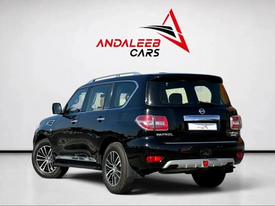 AED 2,170 P.M | 0% DOWN PAYMENT | NISSAN PATROL PLATINUM VVEL DIG | 5.6L V8 | 2015 | GCC SPECS-4