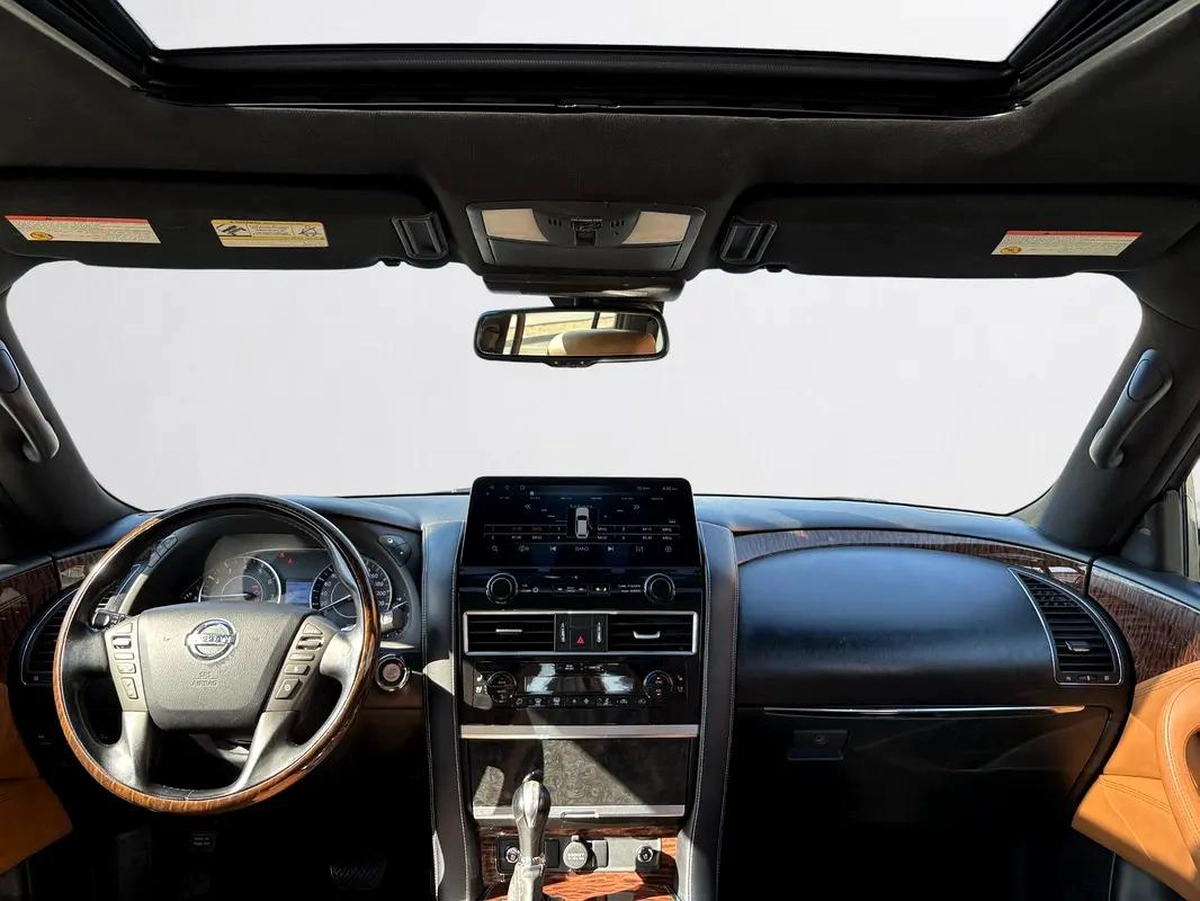 AED 2,170 P.M | 0% DOWN PAYMENT | NISSAN PATROL PLATINUM VVEL DIG | 5.6L V8 | 2015 | GCC SPECS-17-17