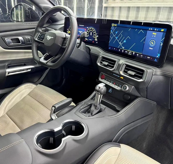 2024 Ford Mustang GT Premium | GCC | Shadow Black | Al Tayer Warranty and Service 2029