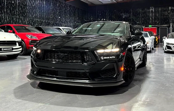 2024 Ford Mustang GT Premium | GCC | Shadow Black | Al Tayer Warranty and Service 2029