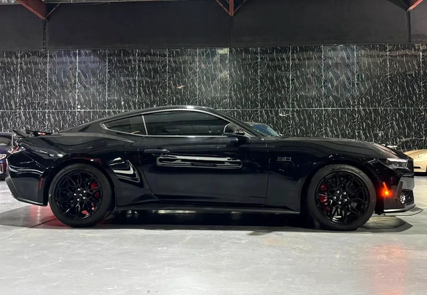 2024 Ford Mustang GT Premium | GCC | Shadow Black | Al Tayer Warranty and Service 2029