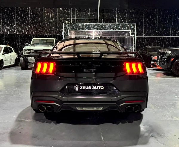 2024 Ford Mustang GT Premium | GCC | Shadow Black | Al Tayer Warranty and Service 2029