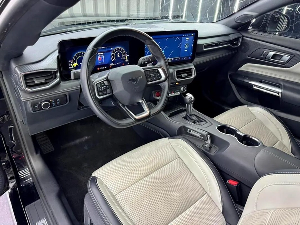 2024 Ford Mustang GT Premium | GCC | Shadow Black | Al Tayer Warranty and Service 2029