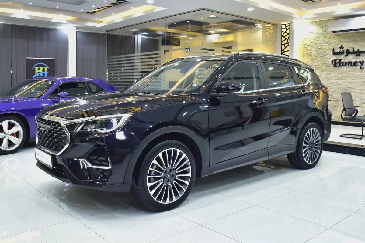 AED 872 EMi for 5Yrs | Jetour X70 ( 2024 Model ) in Black Color GCC Specs-1-1