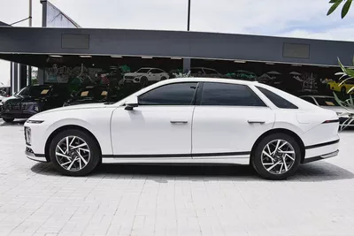 Hyundai Azera Hybrid 2025 | Korean Specs | Clean Title | 13K KM | White | هيونداي ازيرا هايبرد 2025-3