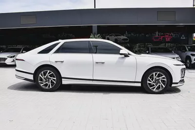 Hyundai Azera Hybrid 2025 | Korean Specs | Clean Title | 13K KM | White | هيونداي ازيرا هايبرد 2025-4
