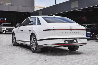 Hyundai Azera Hybrid 2025 | Korean Specs | Clean Title | 13K KM | White | هيونداي ازيرا هايبرد 2025-6