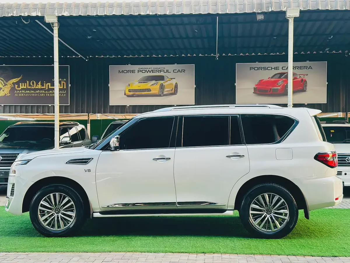 نيسان باترول LE Platinum موديل 2020 | محرك 5.6L V8 | فل أوبشن | مواصفات خليجية-7-7