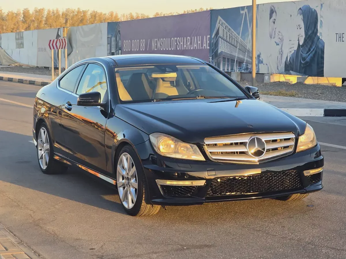 مرسيدس c250 مواصفات خليجة فل اوبشن بحالة جيدة-2-2