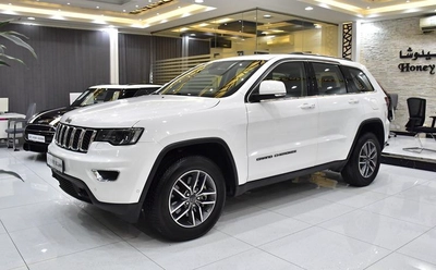 Jeep Grand Cherokee Laredo ( 2020 Model ) in White Color GCC Specs-0