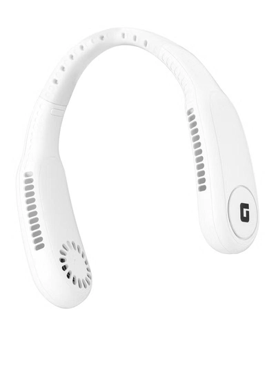 GEEPAS Portable Neck Fan- GF21228/ 6 Hours Long Working Time, 3 Speed Levels/ Lightweight, Rechargeable for Indoor and Outdoor Use/ Silent, Safe and Secure GF21228 white-3