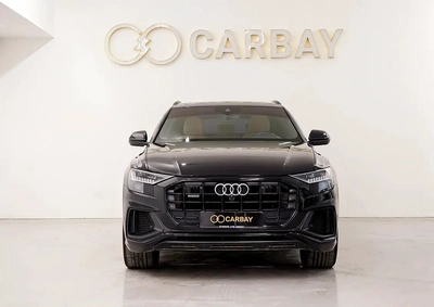 AED 2961 PM | AUDI Q8 QUATTRO 2020 S LINE | SINGLE OWNER | PRISTINE CONDITION | 1 YEAR WARRANTY| GCC-9