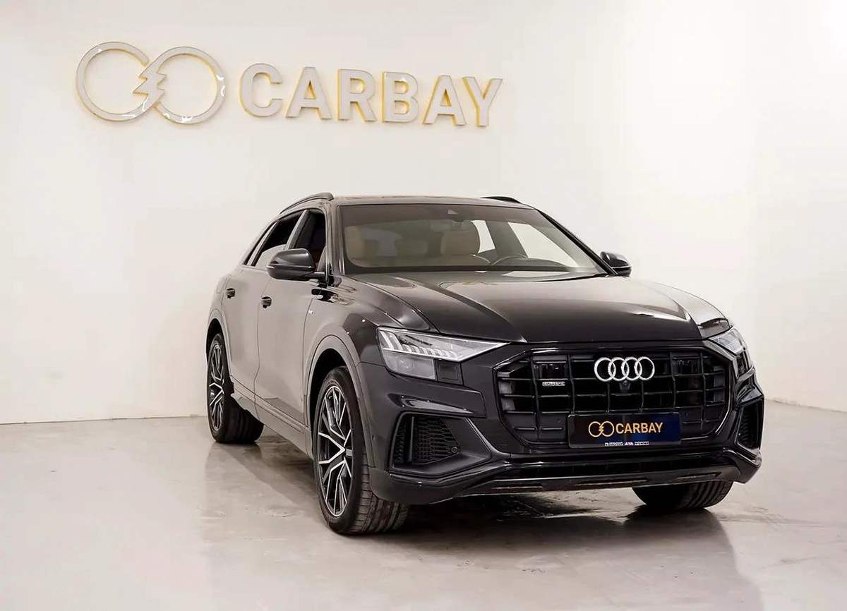 AED 2961 PM | AUDI Q8 QUATTRO 2020 S LINE | SINGLE OWNER | PRISTINE CONDITION | 1 YEAR WARRANTY| GCC-3-3