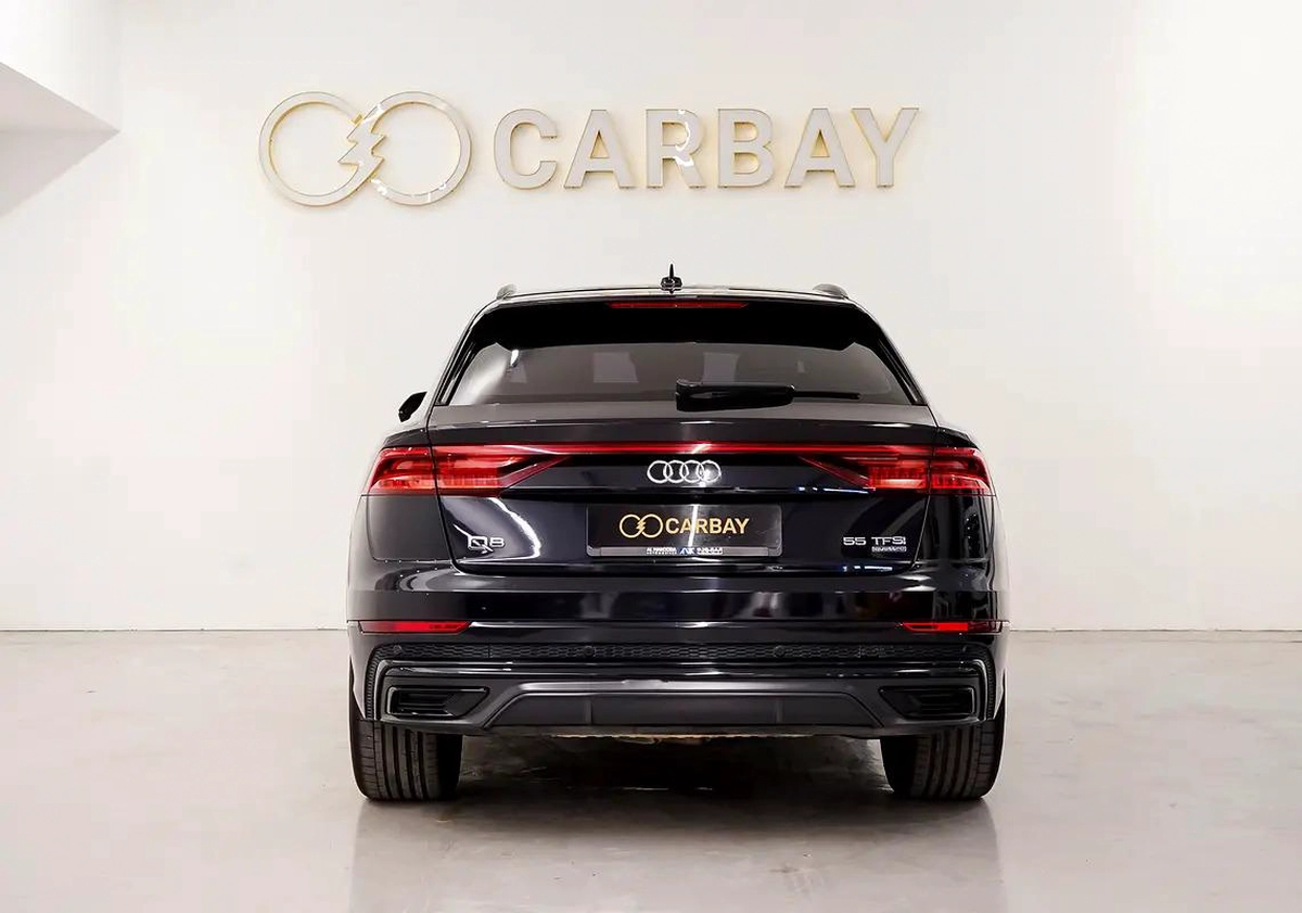 AED 2961 PM | AUDI Q8 QUATTRO 2020 S LINE | SINGLE OWNER | PRISTINE CONDITION | 1 YEAR WARRANTY| GCC-6-6