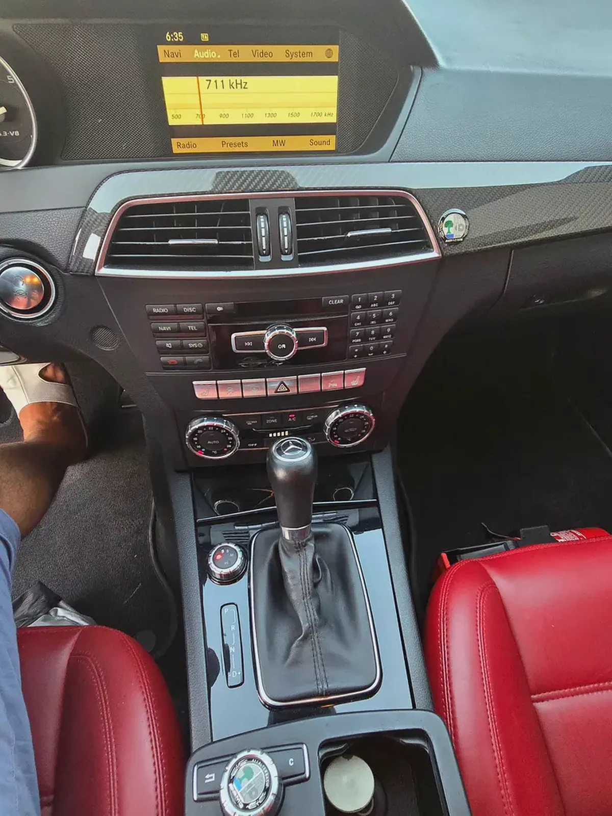 2012 Mercedes-Benz C63 AMG | GCC Specs | Low Mileage-13-13