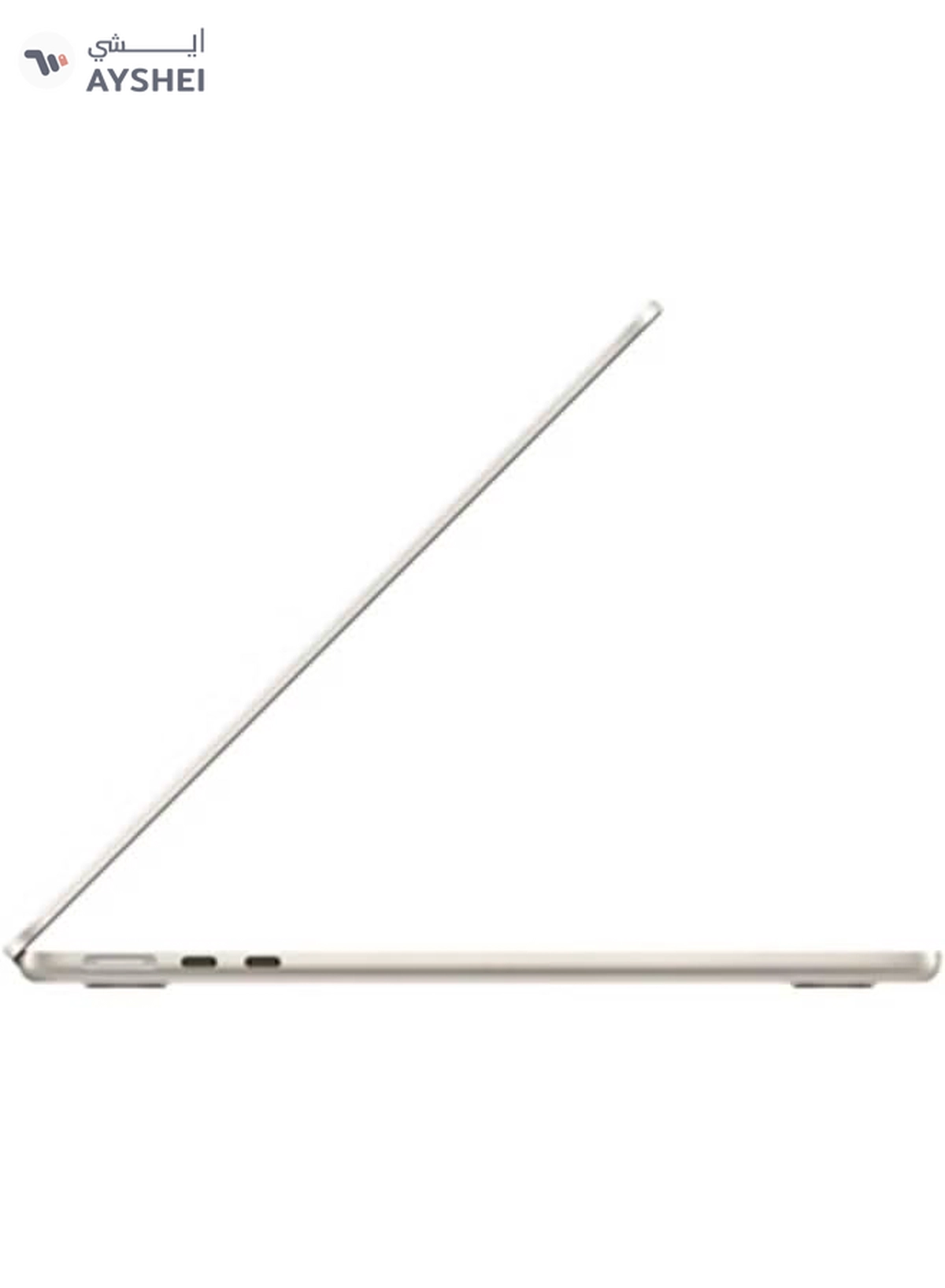 Apple New 2025 MacBook Air MW103 13-Inch Display, Apple M4 Chip 10-Core CPU 10-Core GPU Processor/16GB RAM/512GB SSD/macOS English/Arabic Starlight-4-4