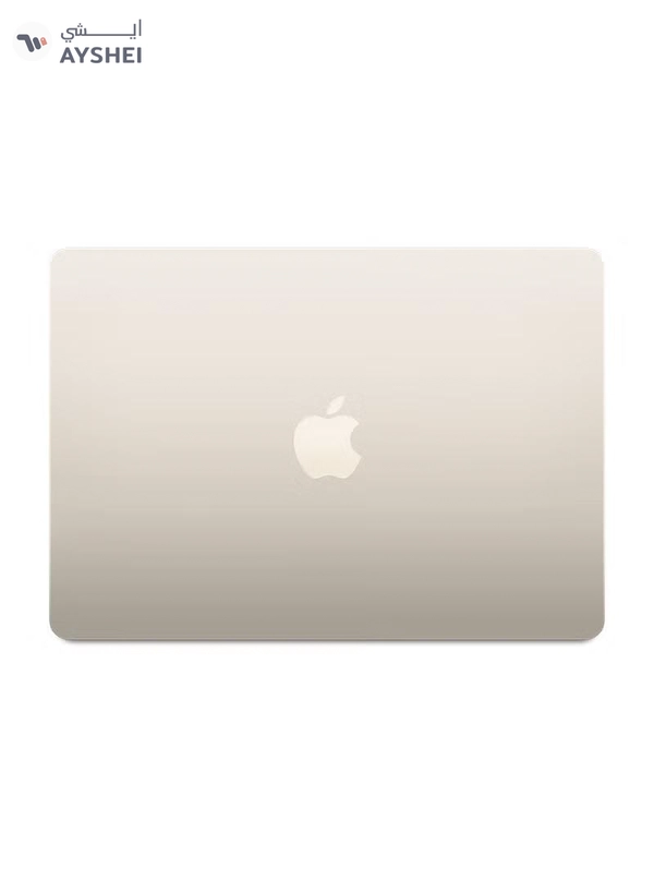 Apple New 2025 MacBook Air MW103 13-Inch Display, Apple M4 Chip 10-Core CPU 10-Core GPU Processor/16GB RAM/512GB SSD/macOS English/Arabic Starlight
