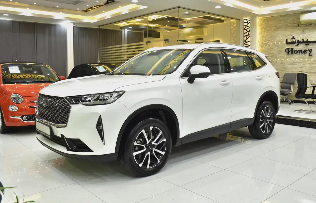 AED 706 EMi for 5Yrs | Haval H6 2.0 GDiT ( 2024 Model ) in White Color GCC Specs-1-1