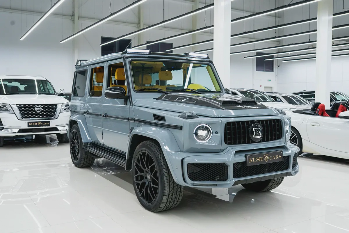 2013 MERCEDES-BENZ G63 UPGRADED TO BRABUS KIT