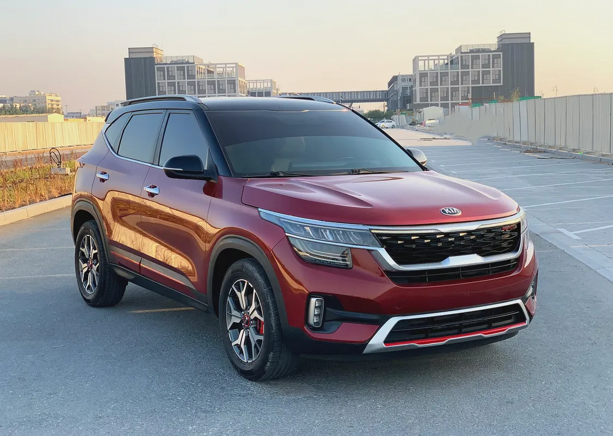 AED 930 - Monthly without down payment | 2020 Seltos GT | GCC Specs | 1.5L 4 cyl Turbo engine