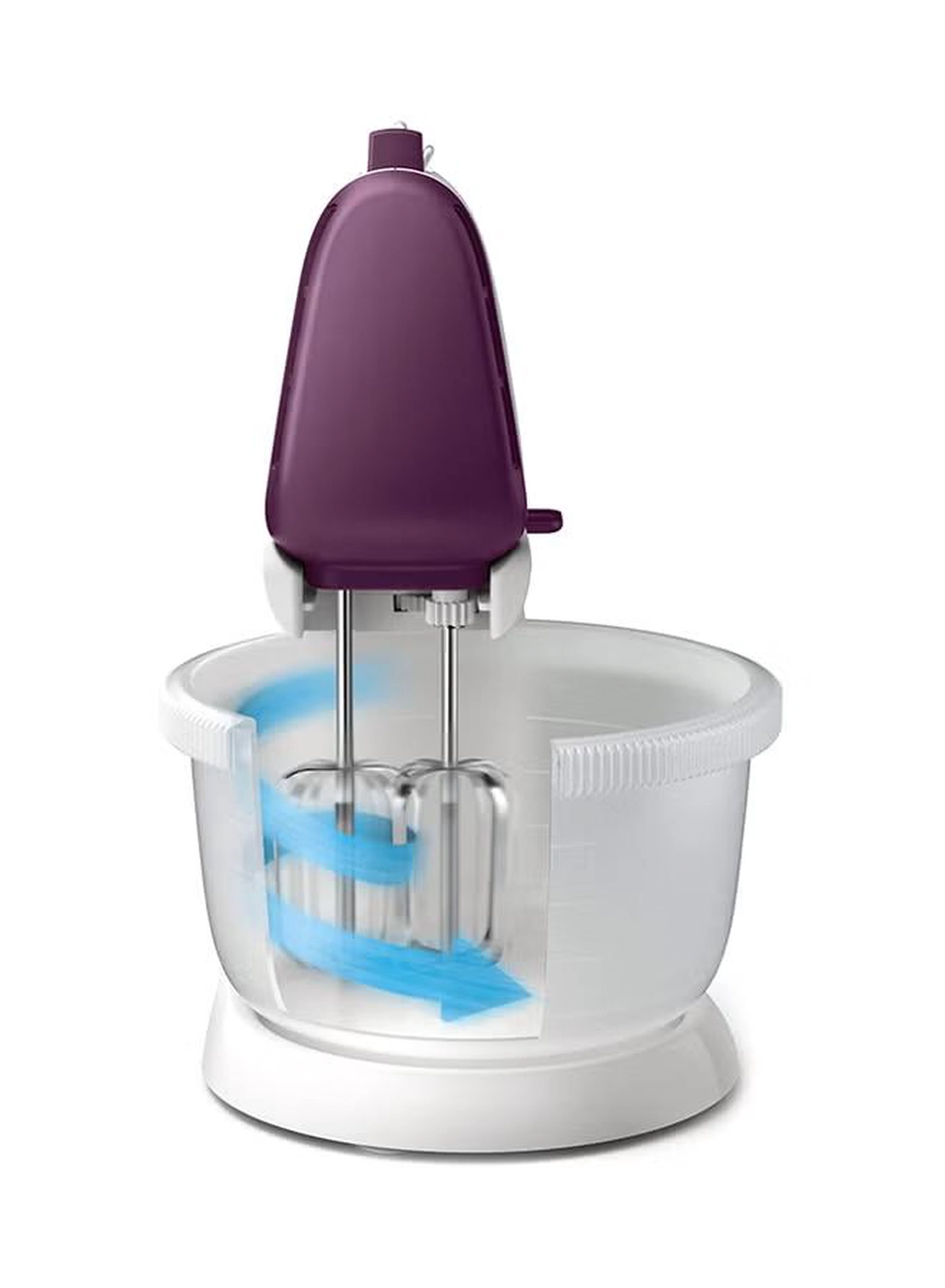 Philips Eggs Mixer 450W 3.0 L 400.0 W HR3745 / 11 White-2-2