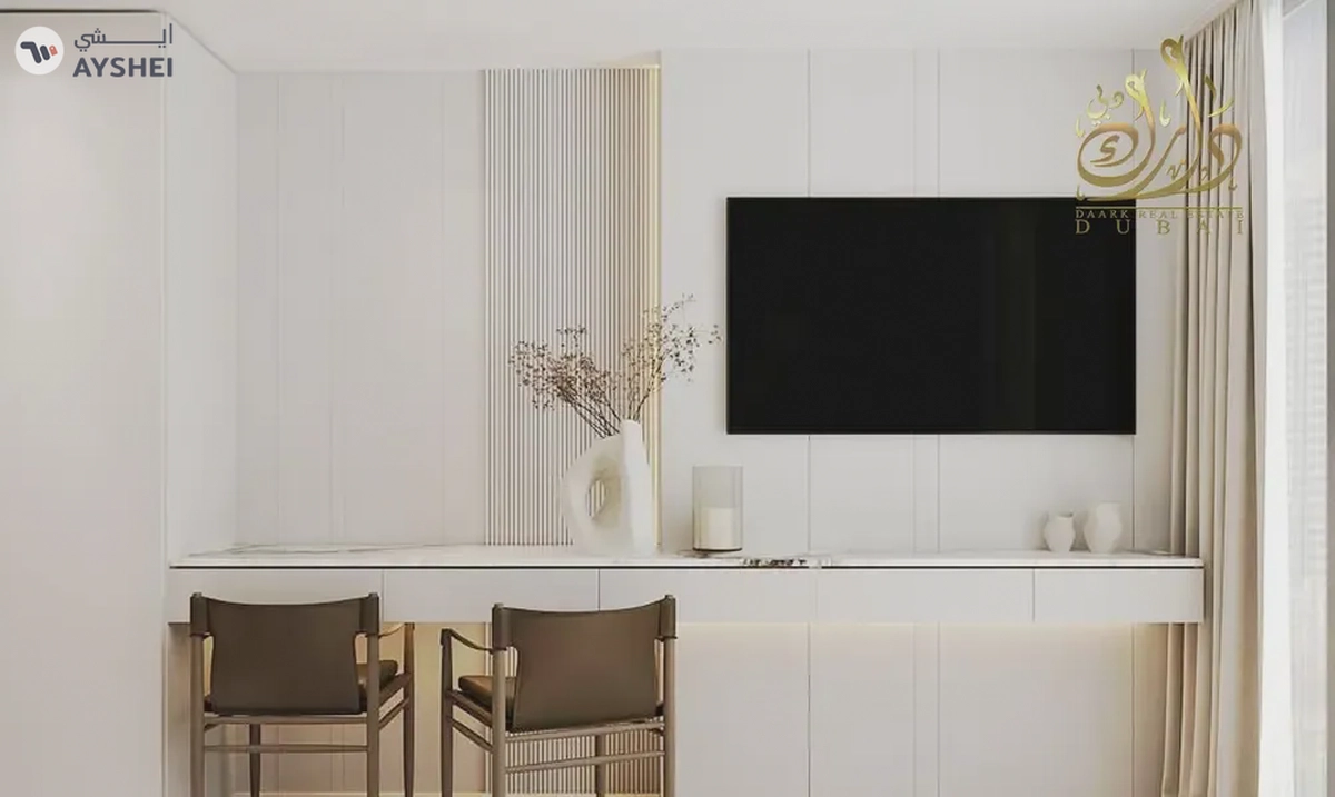 1BR+STDY | 10% down payment | Post Handover Plan I Furnished I Handover 2027 | 1% Monthly Payment I High ROI
