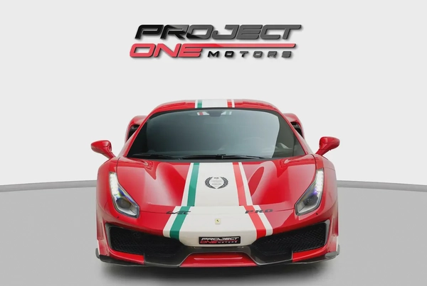 2019 FERRARI 488 PISTA PILOTI WITH 7 YEARS WARRANTY
