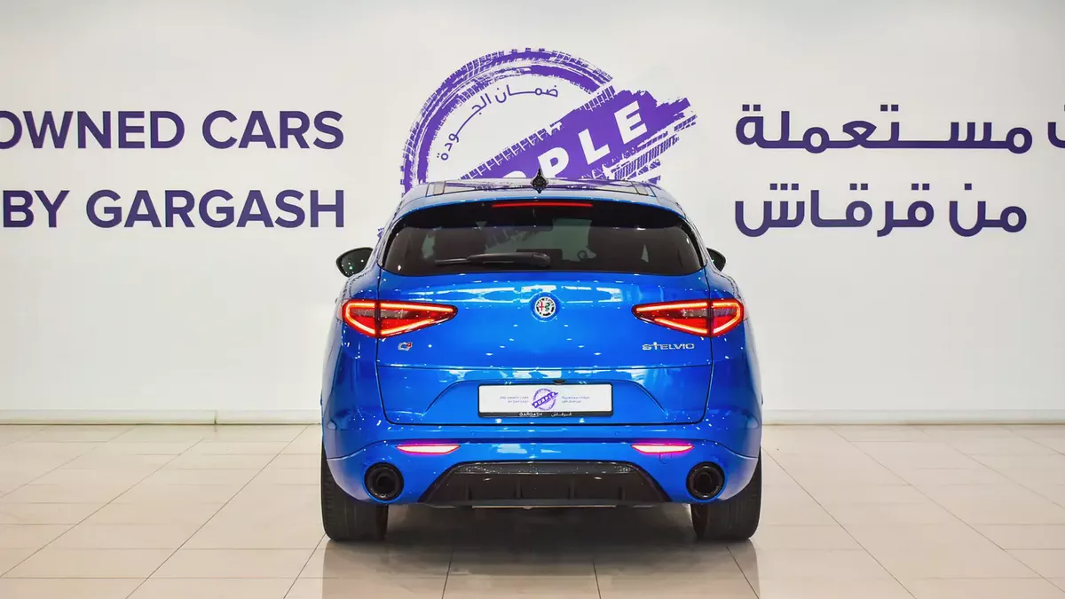 0% DP |AED 1,792/Month | Alfa Romeo | Stelvio Veloce | 2022 | Gargash Warranty and Service-4-4