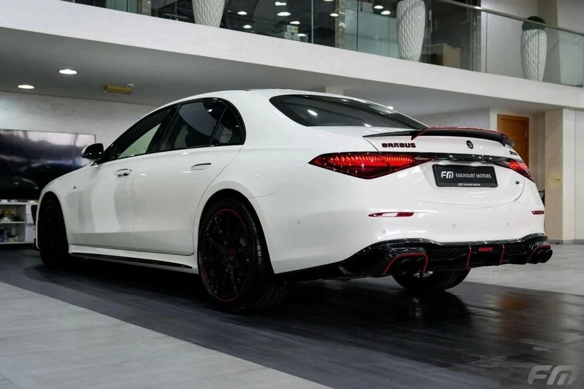 New Mercedes Benz S 580 2022-4-4