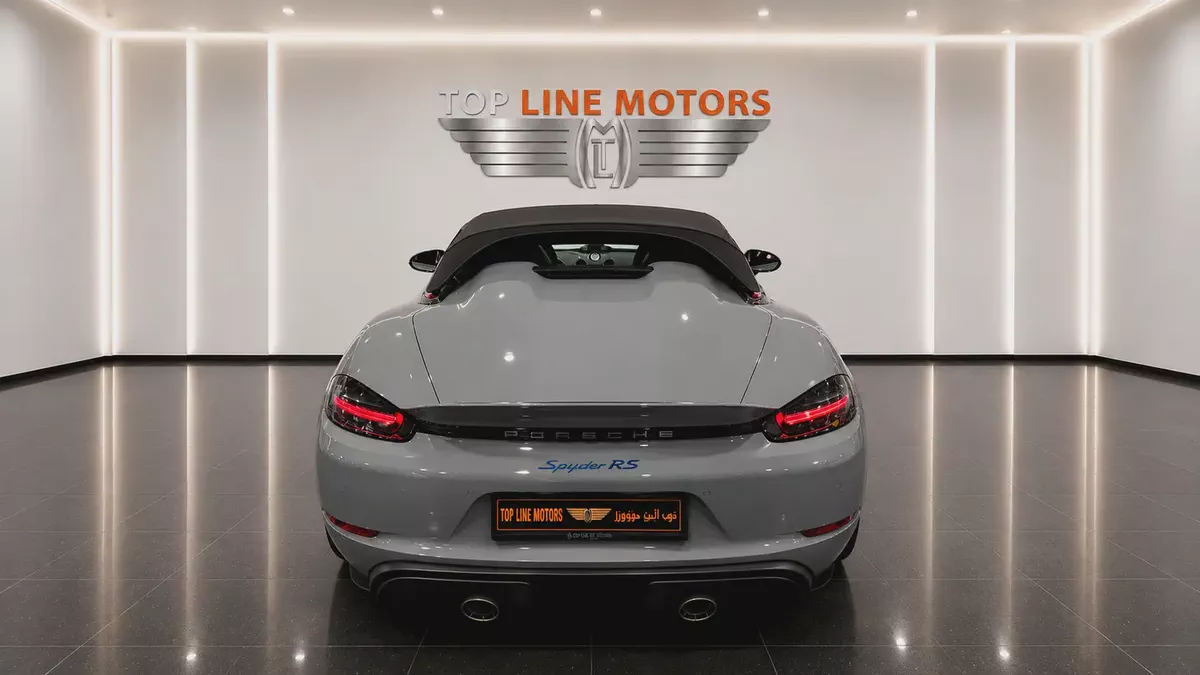Porsche 718 Spyder RS 2025 | GCC Specs | Brand New | FULLY LOADED | CARBON PACKAGED | LIMTED EDITION-4-4