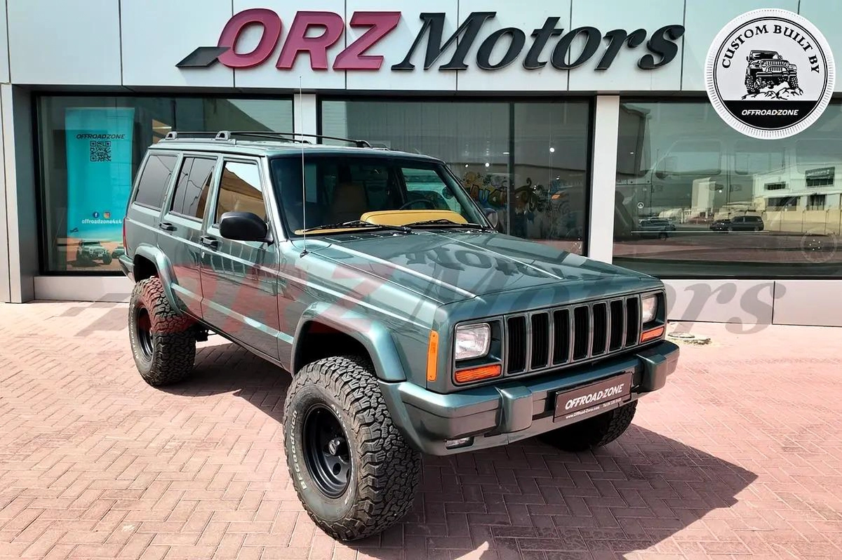 2000 JEEP CHEROKEE 4DR SPORT 4X4 SPORT UTILITY GREEN (4.0L)-16-16