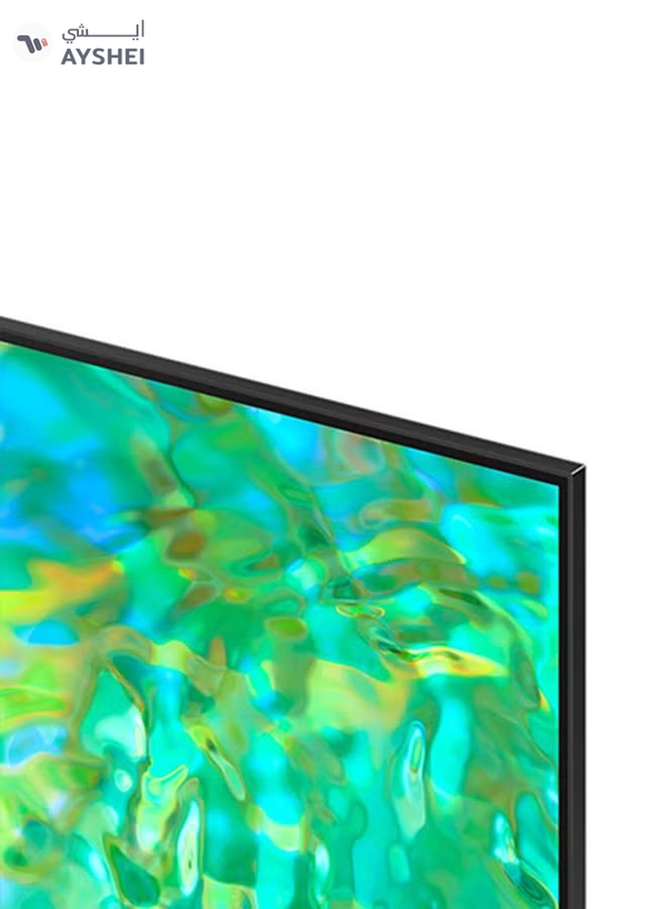 Samsung 55-Inch 4K UHD Smart LED TV with Built-In Receiver - 55CU8000 Black