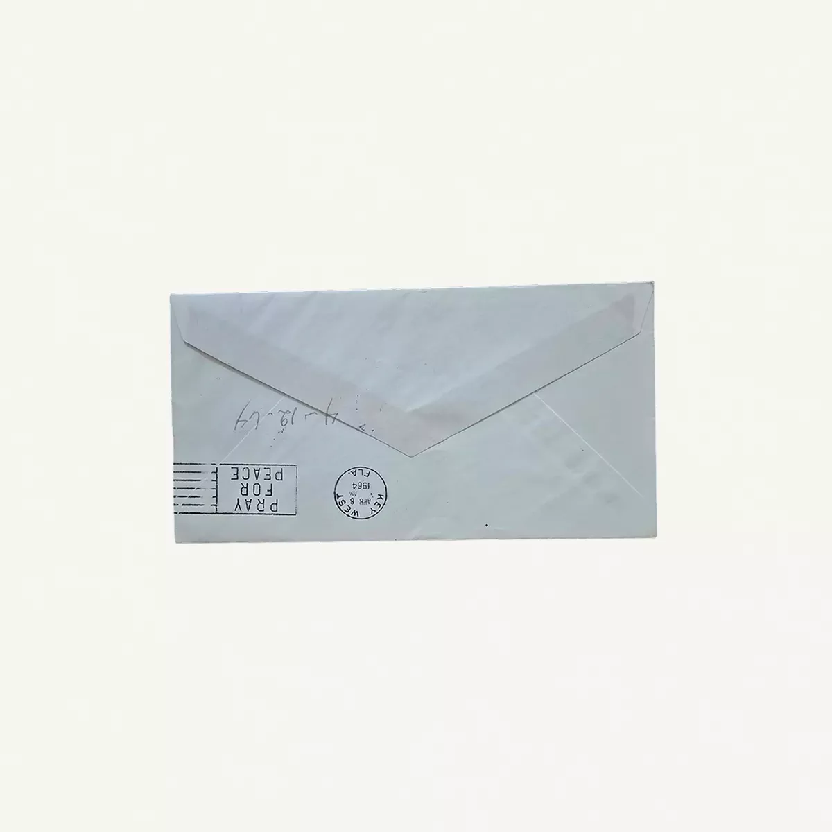 1964 Abu Dhabi First Day Cover, postmarked 30 March 1964-1-1