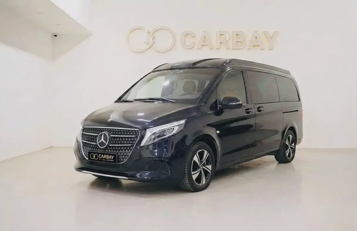 AED 4214 PM | MERCEDES V300 2025 | 7 SEATS VIP | HIGH OPTIONS | 1 YEAR WARRANTY