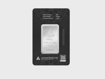Auriz Mint 100g Fine Silver Bar-1