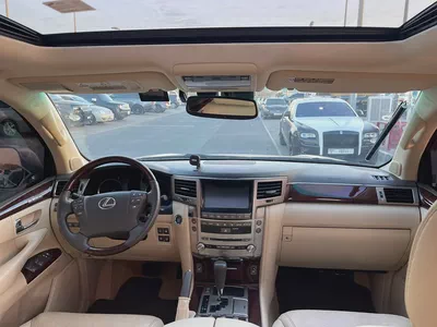لكزس LX570 ذهبيLexus LX 570 Sport 2014 American Specs - Fully Loaded SUV-15