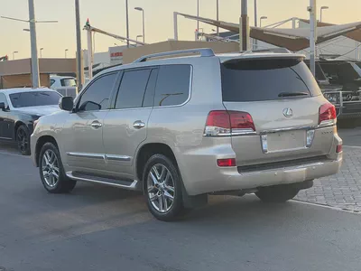 لكزس LX570 ذهبيLexus LX 570 Sport 2014 American Specs - Fully Loaded SUV-3