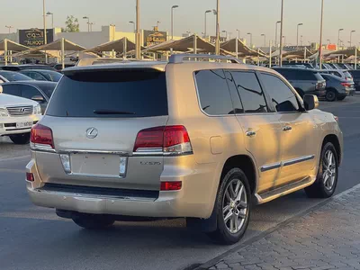 لكزس LX570 ذهبيLexus LX 570 Sport 2014 American Specs - Fully Loaded SUV-5